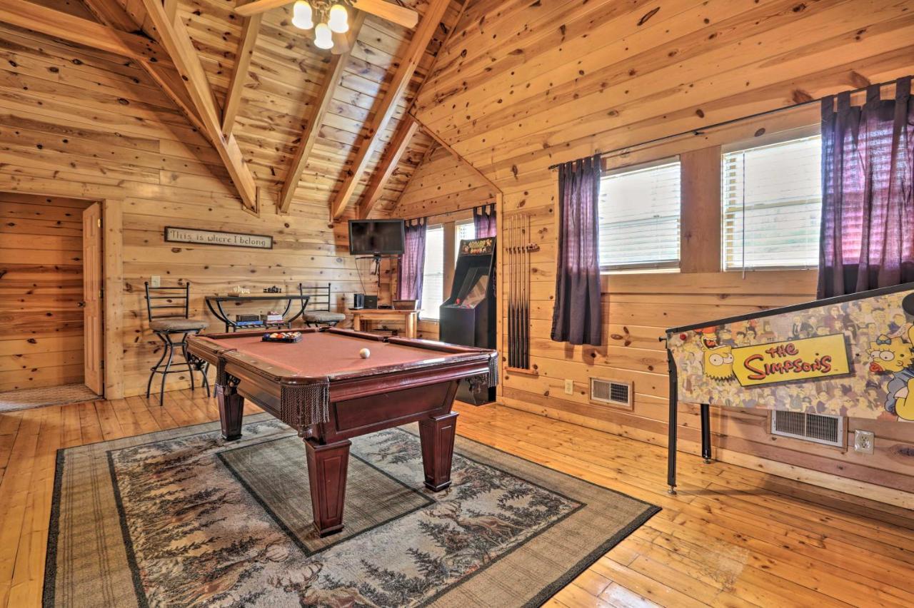 Pigeon Forge Cabin With Games, 1 Mi To Parkway! Exterior foto